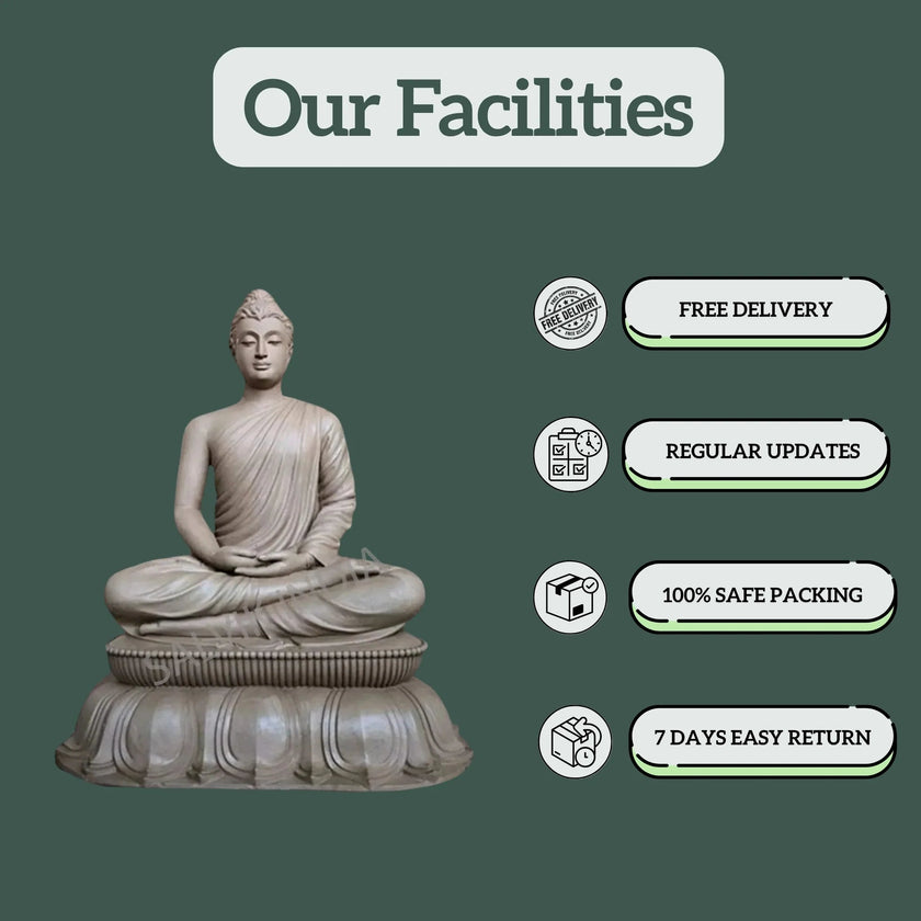 Buddha Marble Murti - Salvik | Marble Murti Manufacturers in India