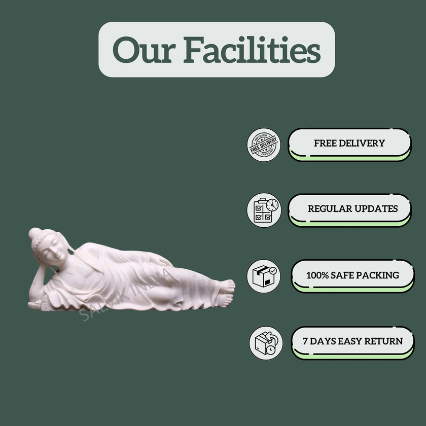 Buddha Statue for Home - Salvik | Marble Murti Manufacturers in India