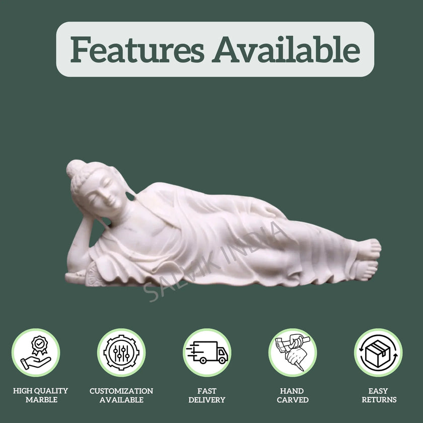 Buddha Statue for Home - Salvik | Marble Murti Manufacturers in India