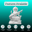 Buy Saraswati idol premium marble statue for worship space