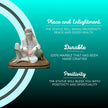 Handcrafted Marble Statue of Sai Baba with Divine Finish