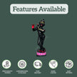 Iskcon Black Krishna Murti | Premium Marble Idol for Traditional Mandir Decor