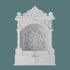 Carved White Marble Temple - Salvik | Marble Murti Manufacturers in India
