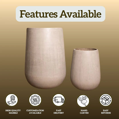 Ceramic Pots - Salvik | Marble Murti Manufacturers in India
