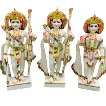 Custom Ram Parivar Marble Murti in Premium Marble