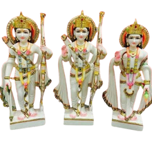 Custom Ram Parivar Marble Murti in Premium Marble