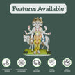 Dattatreya marble murti - Salvik | Marble Murti Manufacturers in India