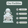 Dattatreya Marble Statue 2 Feet 2