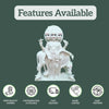 Dattatreya Marble Statue 2 Feet 1