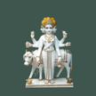 Dattatreya Marble Statue - Salvik | Marble Murti Manufacturers in India