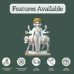 Dattatreya Marble Statue - Salvik | Marble Murti Manufacturers in India