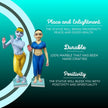Radha Krishna marble murti made by skilled Indian artisans