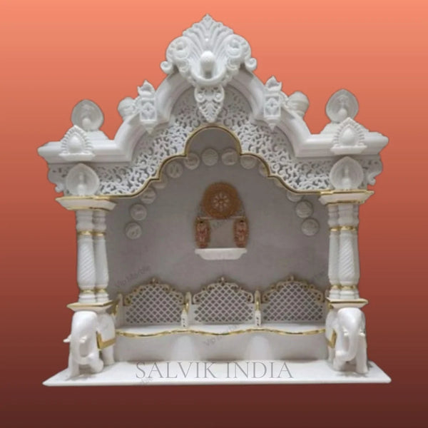 Designer Marble Temple - Salvik | Marble Murti Manufacturers in India