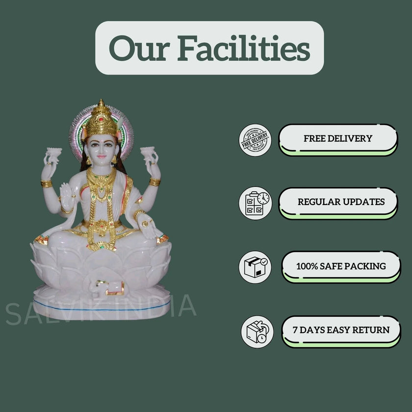 Laxmi Mata Marble Murti