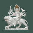 Durga Maa marble statue handcrafted for home and temple