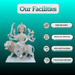 Buy Durga Marble Statue Online – Handcrafted Marble Idol