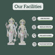 Facilities by Salvik India for Laxmi Narayan Marble Murti — free delivery, safe packing, regular updates, and 7 days easy return