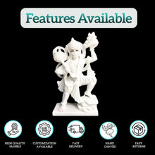 Features of Hanuman marble murti including high-quality marble, hand-carved design, and fast delivery by Salvik India