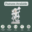 Features of Hanuman marble statue – high-quality Makrana marble, hand-carved, fast delivery, customization available