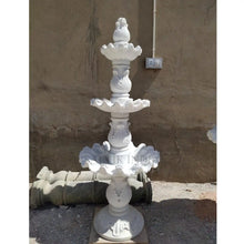 Marble Garden Water Fountain – Handcrafted Outdoor Water Feature