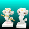 White Marble Ganpati Home Decor Idols – Handcrafted Ganesh Murti for Home and Temple