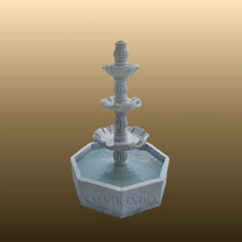Garden marble 2 tier fountain for outdoor landscaping