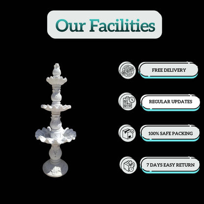Garden Water Fountain - Salvik | Marble Murti Manufacturers in India