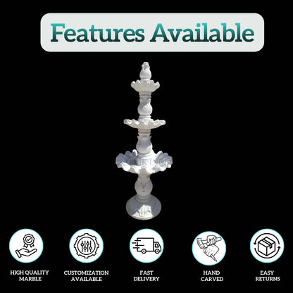 Garden Water Fountain - Salvik | Marble Murti Manufacturers in India