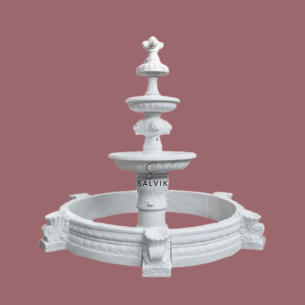 Garden Water Fountain - Salvik | Marble Murti Manufacturers in India