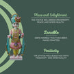 Ghanshyam Maharaj Murti Online – Handcrafted Marble Idol for Home Temples - Salvik | Marble Murti Manufacturers in India