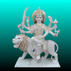 Handcrafted Durga Marble Statue for Home Temple