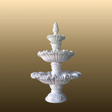 Handcrafted 5ft marble garden fountain for outdoor landscaping