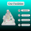 Handcrafted Sai Baba Marble Murti price – Divine White Marble Idol