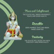 Benefits of marble Hanuman murti – handcrafted 100% marble statue bringing peace and positivity