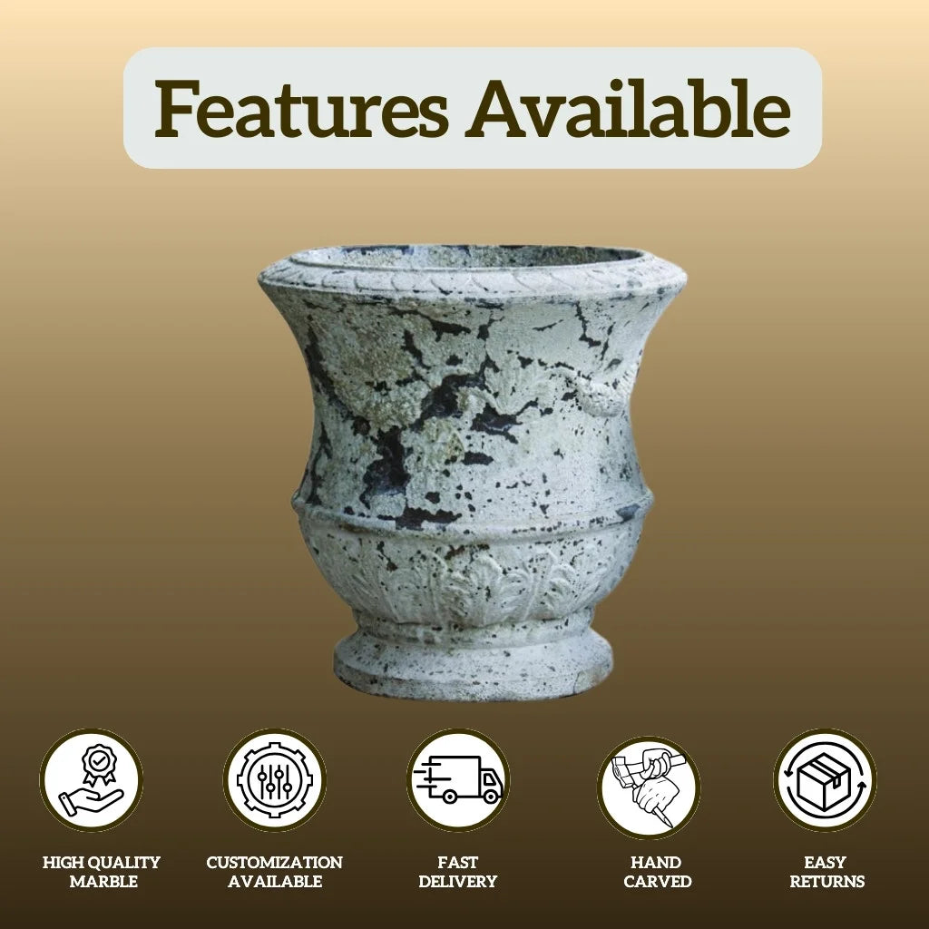 Indoor Plant Pots - Salvik | Marble Murti Manufacturers in India