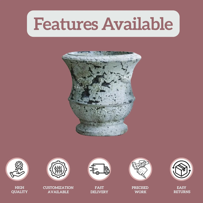 Indoor Plant Pots - Salvik | Marble Murti Manufacturers in India