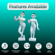 ISKCON Radha Krishna marble idol online front view