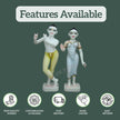 Iskcon Radha Krishna Marble Statue 2