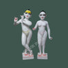 Iskcon Radha Krishna Marble Murti (12 - 30 Inch)