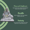 Divine 2 Feet Sai Baba Marble Statue for Home & Temple Use