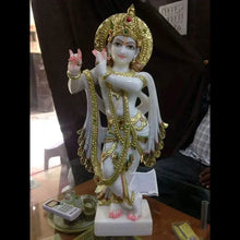 Krishna Murti Marble available in 12 to 30 inch sizes