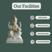 Laxmi Mata Marble Idol - Salvik | Marble Murti Manufacturers in India