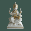 Laxmi Mata Marble Idol - Salvik | Marble Murti Manufacturers in India