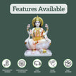 Laxmi Mata Marble Statue - Salvik | Marble Murti Manufacturers in India