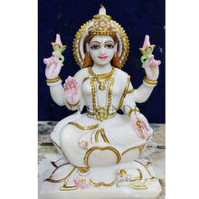 Marble Laxmi Murti – Traditional Handcrafted Lakshmi Statue