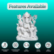 Features of handcrafted Lord Ganesha marble statue