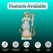 maa khodiyar marble idol front view