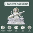 Maa Saraswati Marble Murti - Salvik | Marble Murti Manufacturers in India