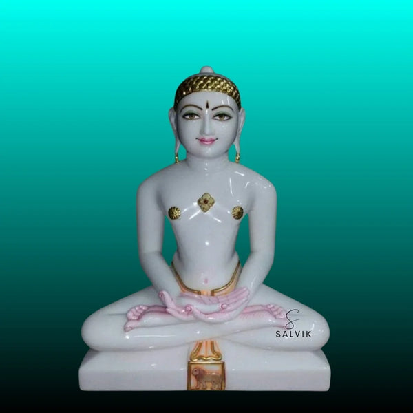 Mahavir bhagwan ki murti - Salvik | Marble Murti Manufacturers in India