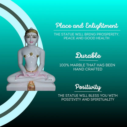 Mahavir bhagwan ki murti - Salvik | Marble Murti Manufacturers in India
